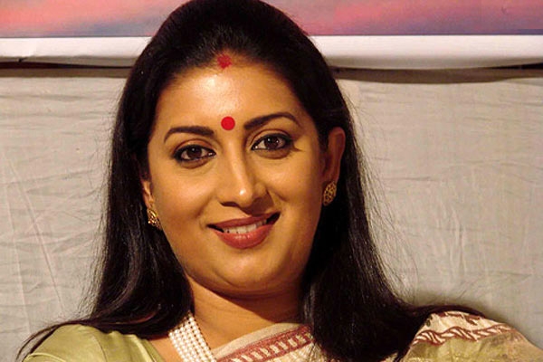 Can under graduate smriti irani work as hrd minister