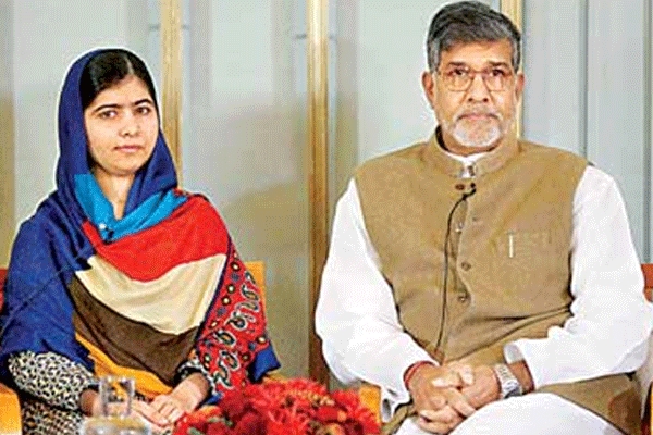 Satyarthi and malala to receive nobel peace prize today