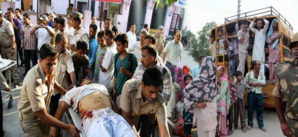 Oppn demands resignation from akhilesh govt