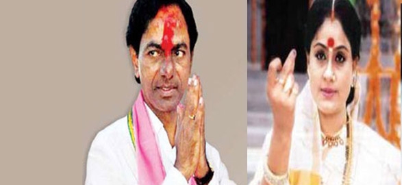 Mp vijayashanthi hot comment on kcr