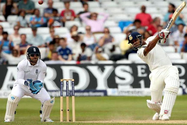 Second test match between india and england teams in lords ground