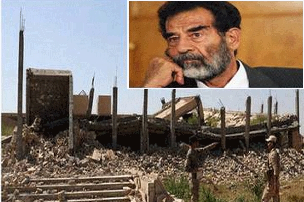Saddam hussein s tomb destroyed as battle for tikrit rages