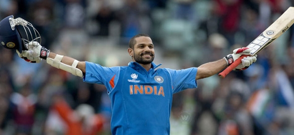 Dhawan slams ton as india win second odi by 58 runs