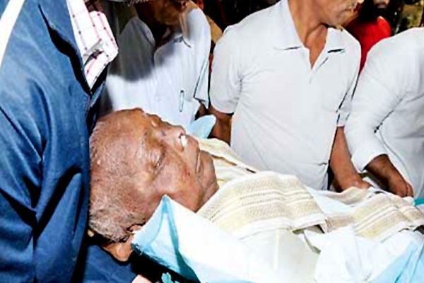 Congress senior leader venkata swamy died