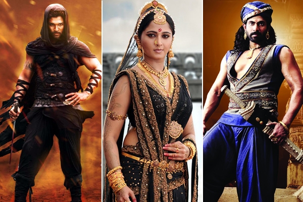 Anushka shetty allu arjun rana daggubati guna sekhar rudamadevi movie release date