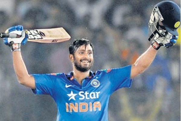 Ambati rayudu scores maiden odi ton