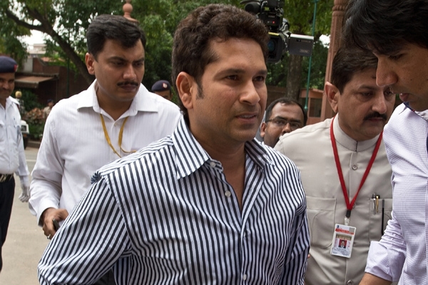 Rajya sabha grants leave to sachin