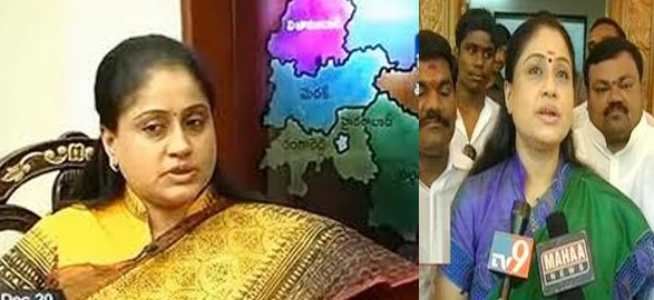 Vijayashanthi very happy about telangana decision