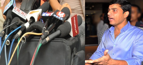 Media boycottes producer dil raju cocktail party