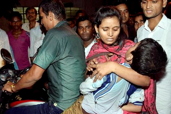 32died in bihar stampade