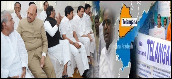 Telangana war update news in delhi