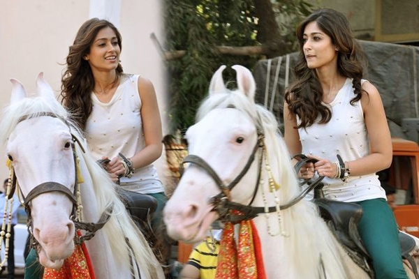 Ileana like horse riding