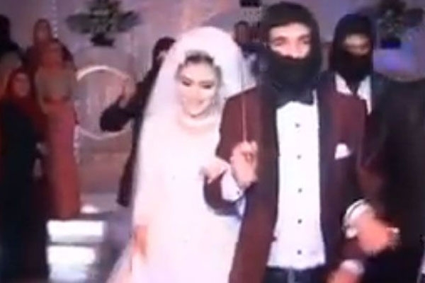 Isis themed wedding in egypt