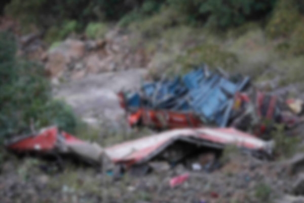 Nepal bus fell into valley caused 18 people death