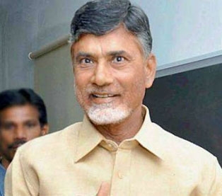 Andhra pradesh cheif minister chandrababu naidu reaches hyderabad after succesful japn tour party cadre welcomes him warmly at begumpet airport