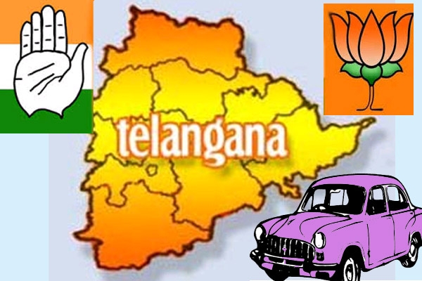 Triangular fight in telangana