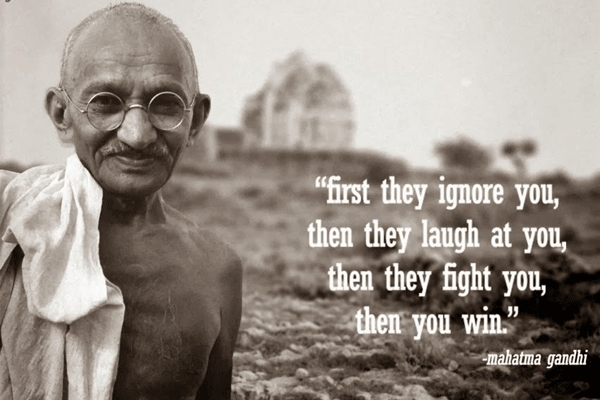 Forgive us mahatma