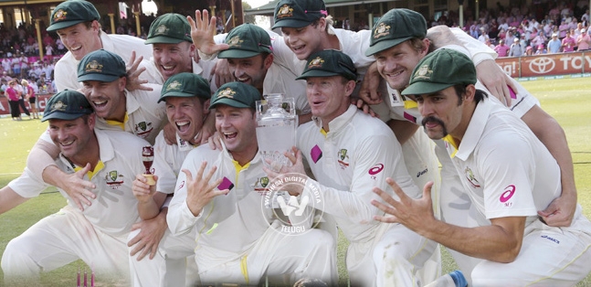 Australia clean sweep ashes series 5 0