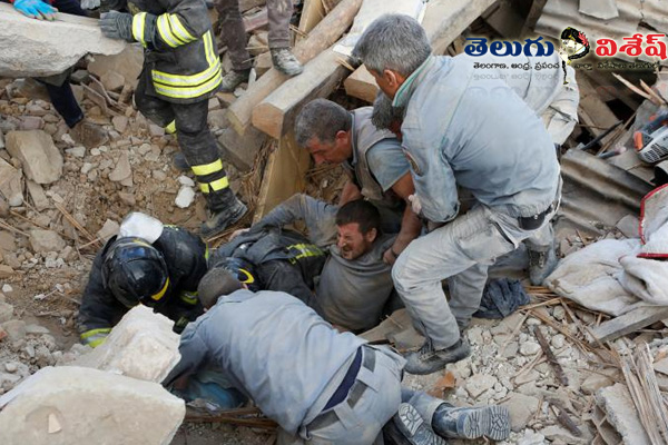 Italy death toll earthquake