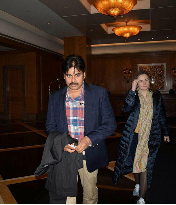 Pawan with Anna Lezhneva